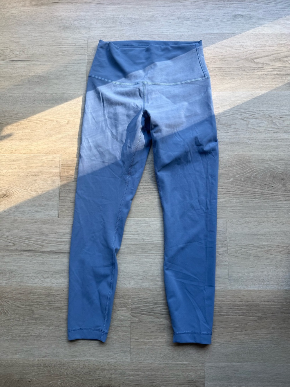 Lululemon Blue Wunder Train High-Rise Leggings - Size 8